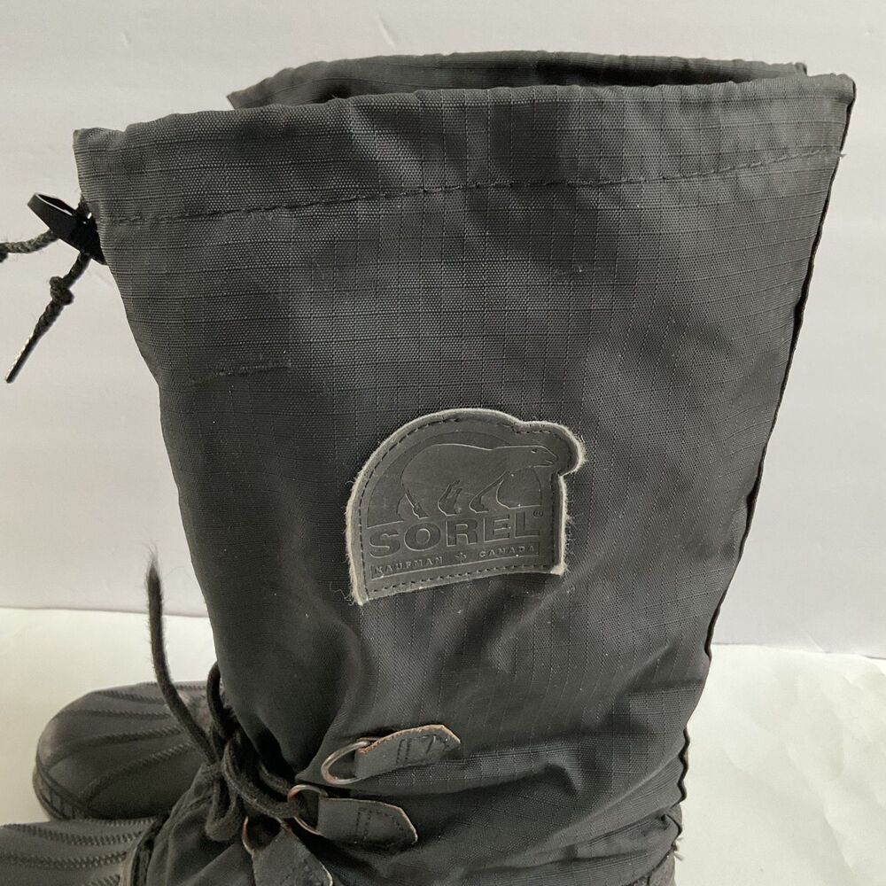 Sorel Glacier Canada Tall Insulated Winter Snow Boots Sz 11 - Picture 3 of 14